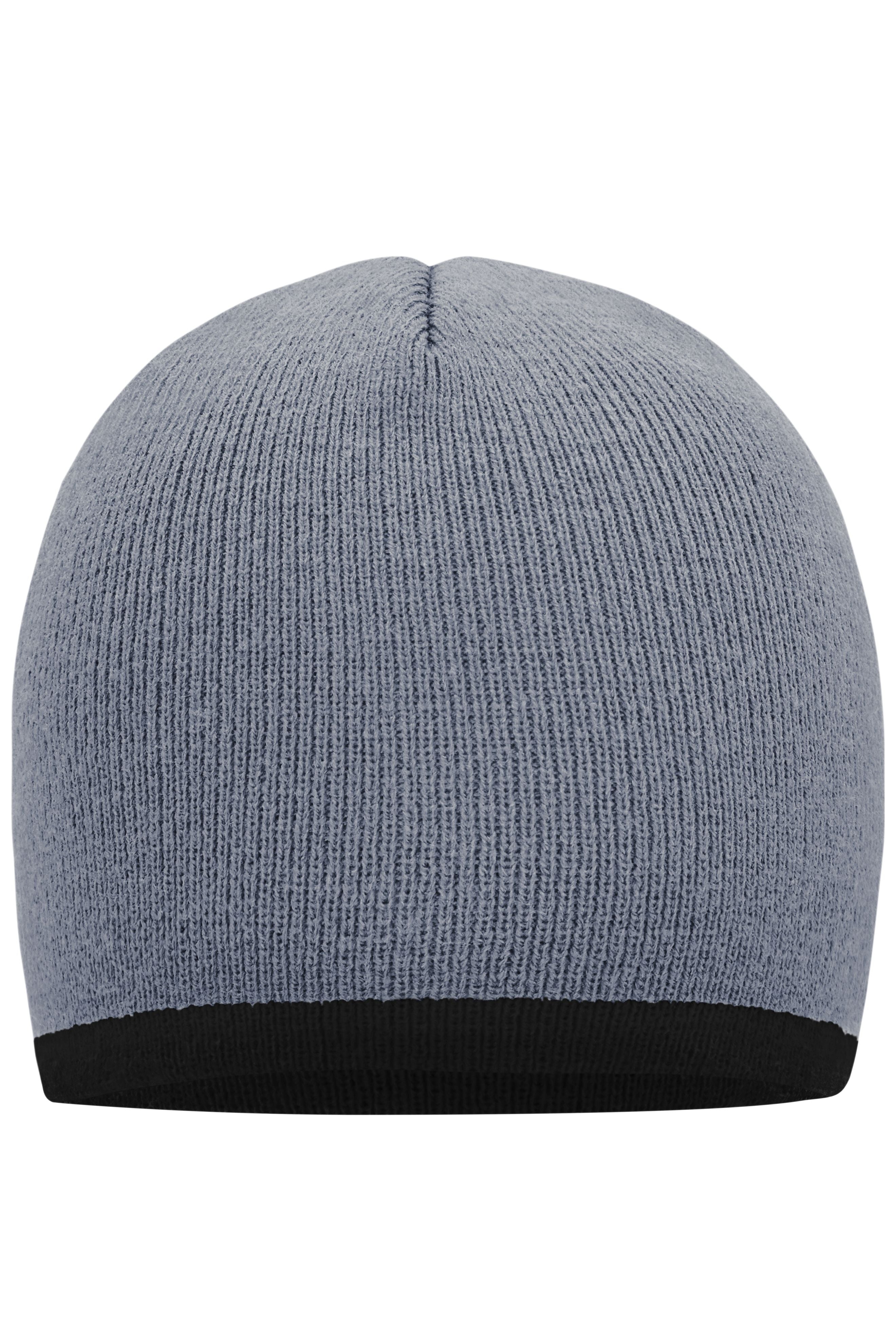 James & Nicholson Strickmütze light-grey/black