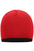 James & Nicholson Strickmütze red/black