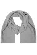 James & Nicholson Extrabreiter Fleece Schal light-grey