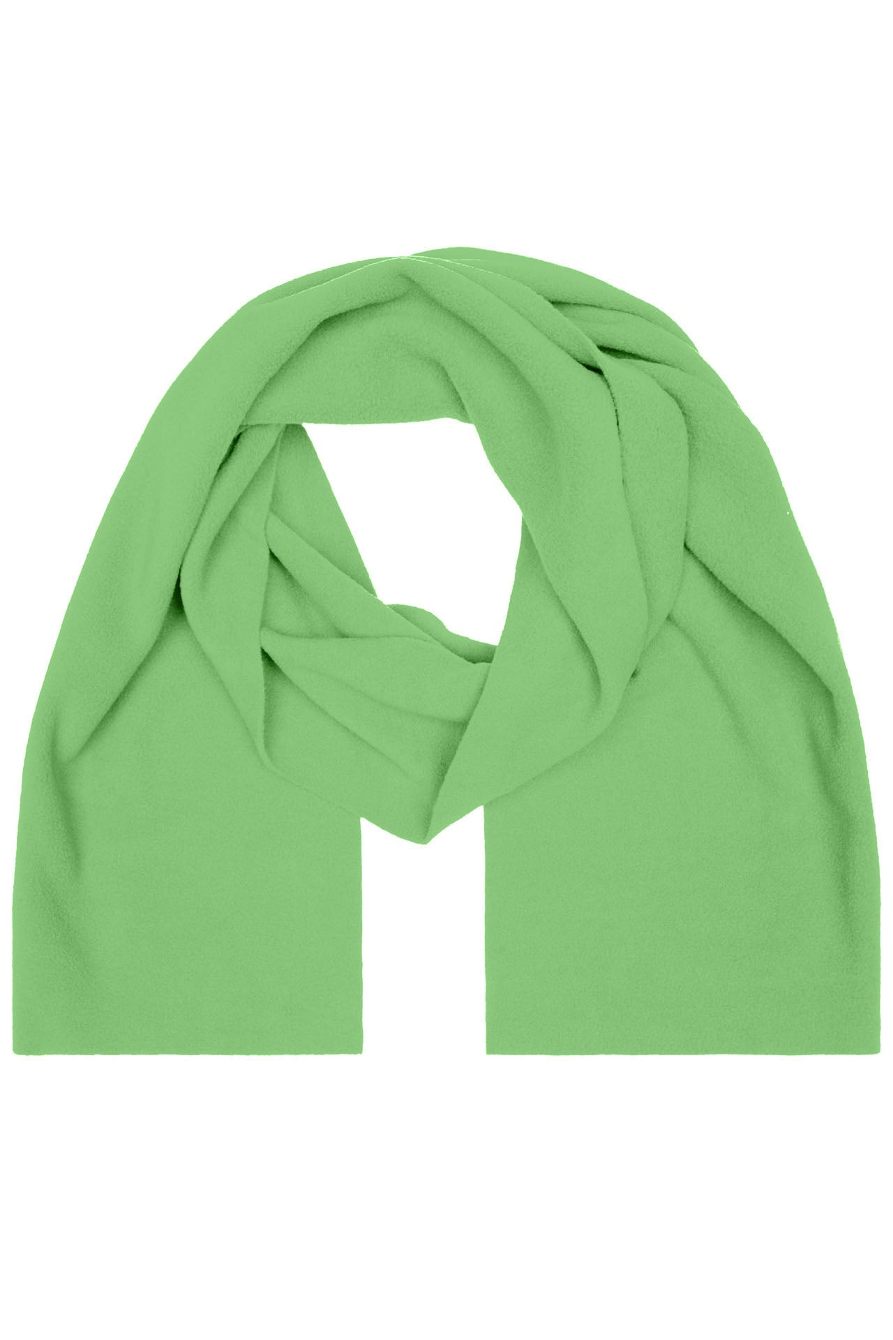 James & Nicholson Extrabreiter Fleece Schal lime-green