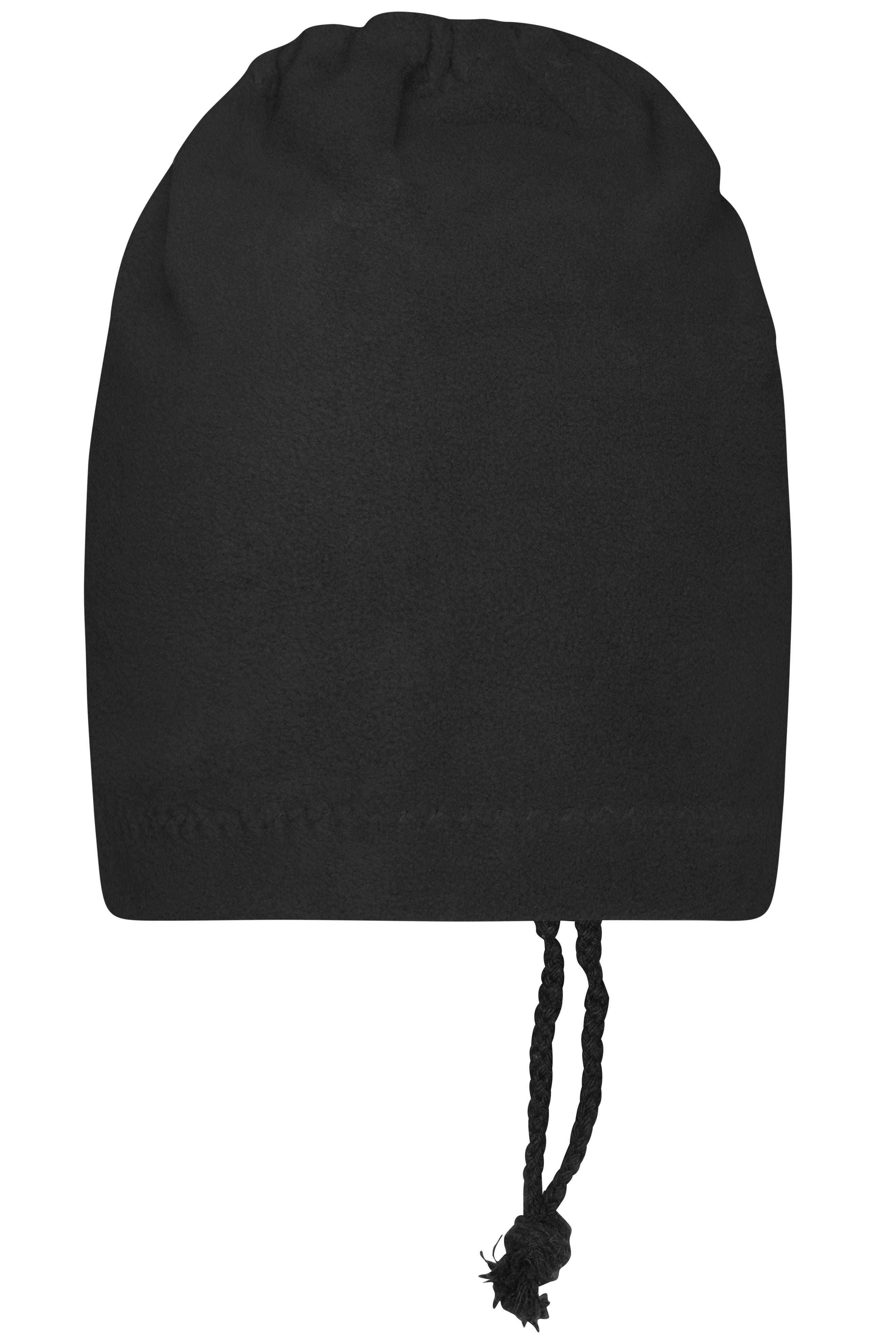 James & Nicholson Balaclava Fleece Mütze black