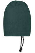 James & Nicholson Balaclava Fleece Mütze dark-green