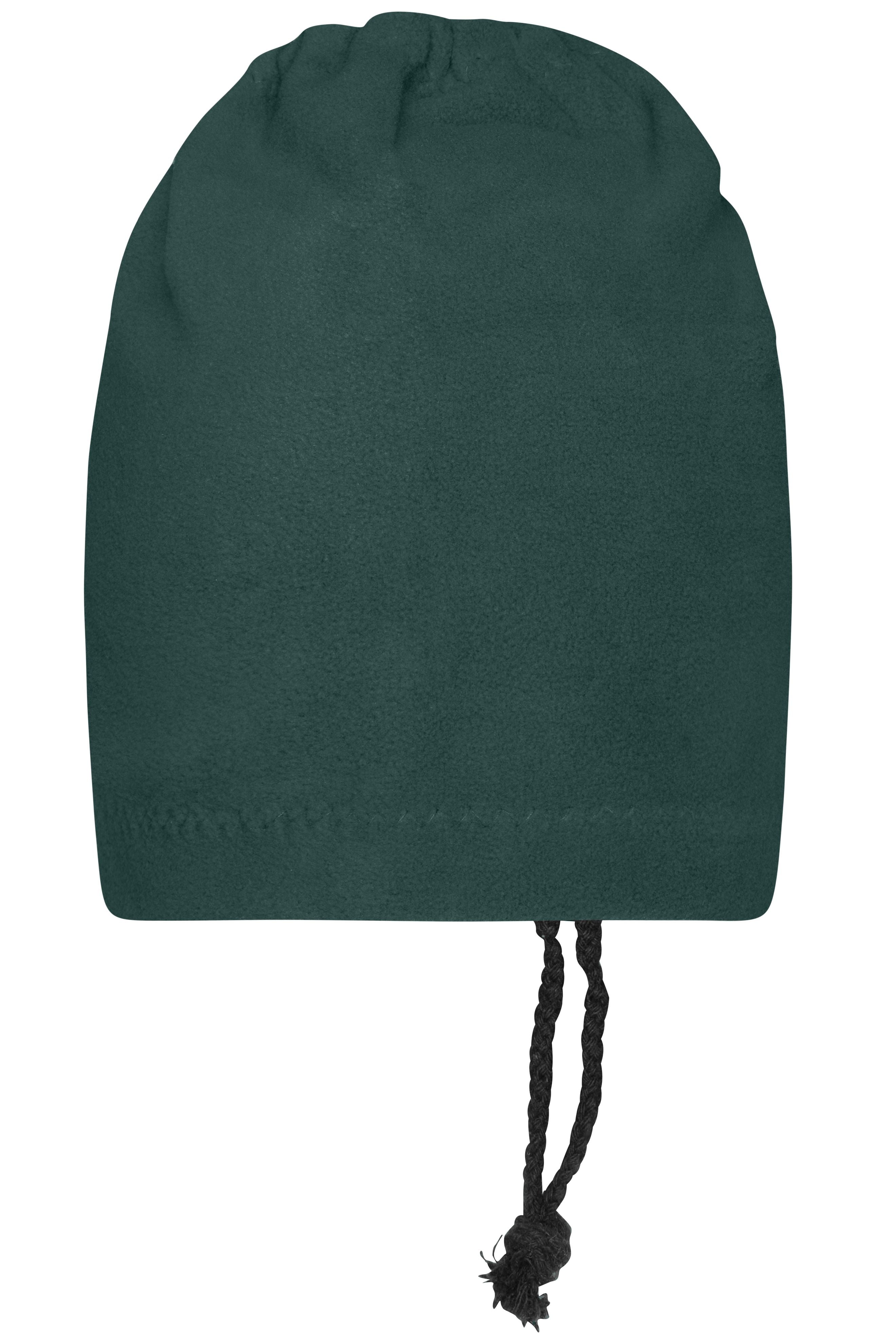 James & Nicholson Balaclava Fleece Mütze dark-green