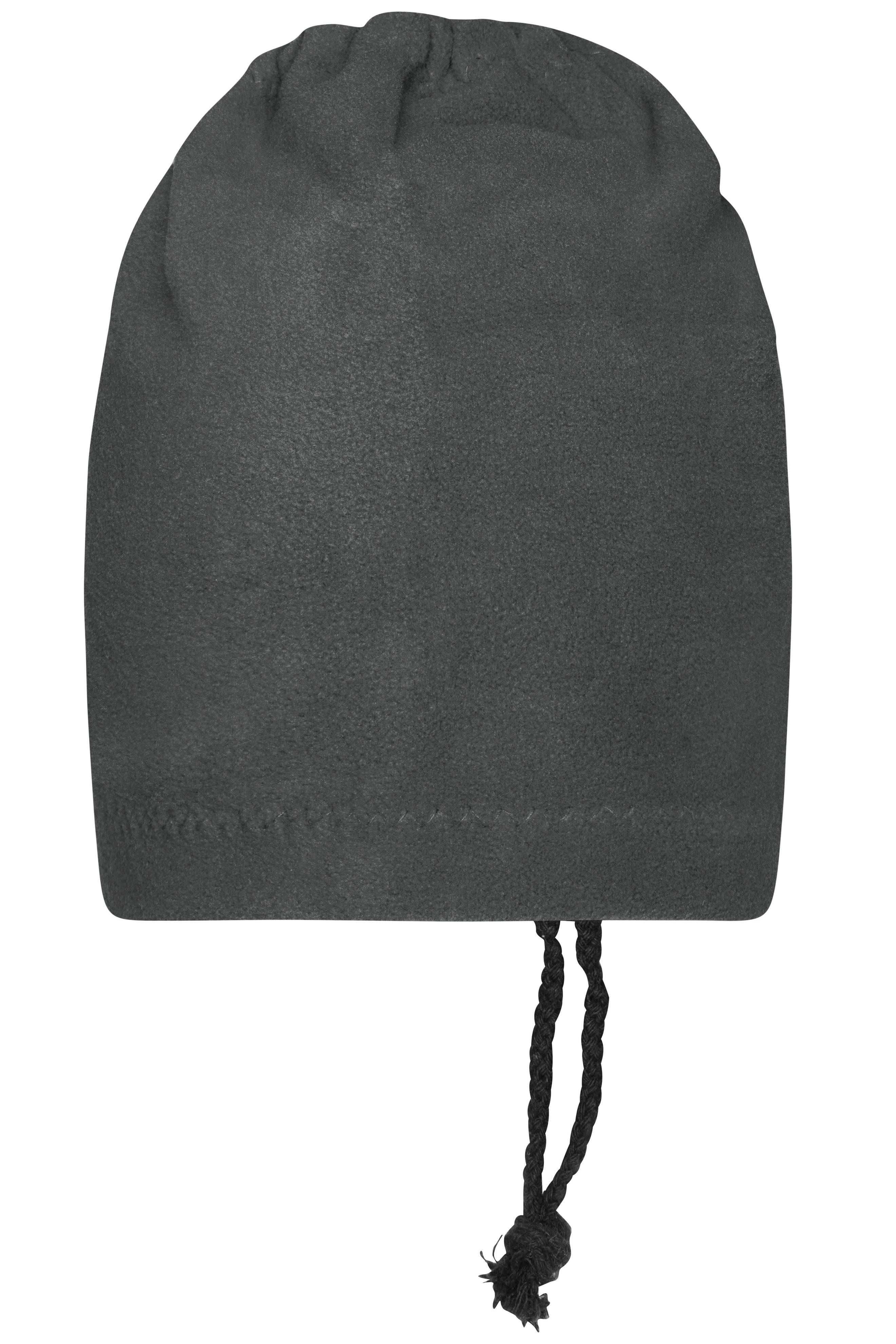 James & Nicholson Balaclava Fleece Mütze grey