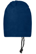 James & Nicholson Balaclava Fleece Mütze navy