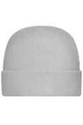 James & Nicholson Wärmende Fleece Mütze grey