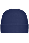 James & Nicholson Wärmende Fleece Mütze navy
