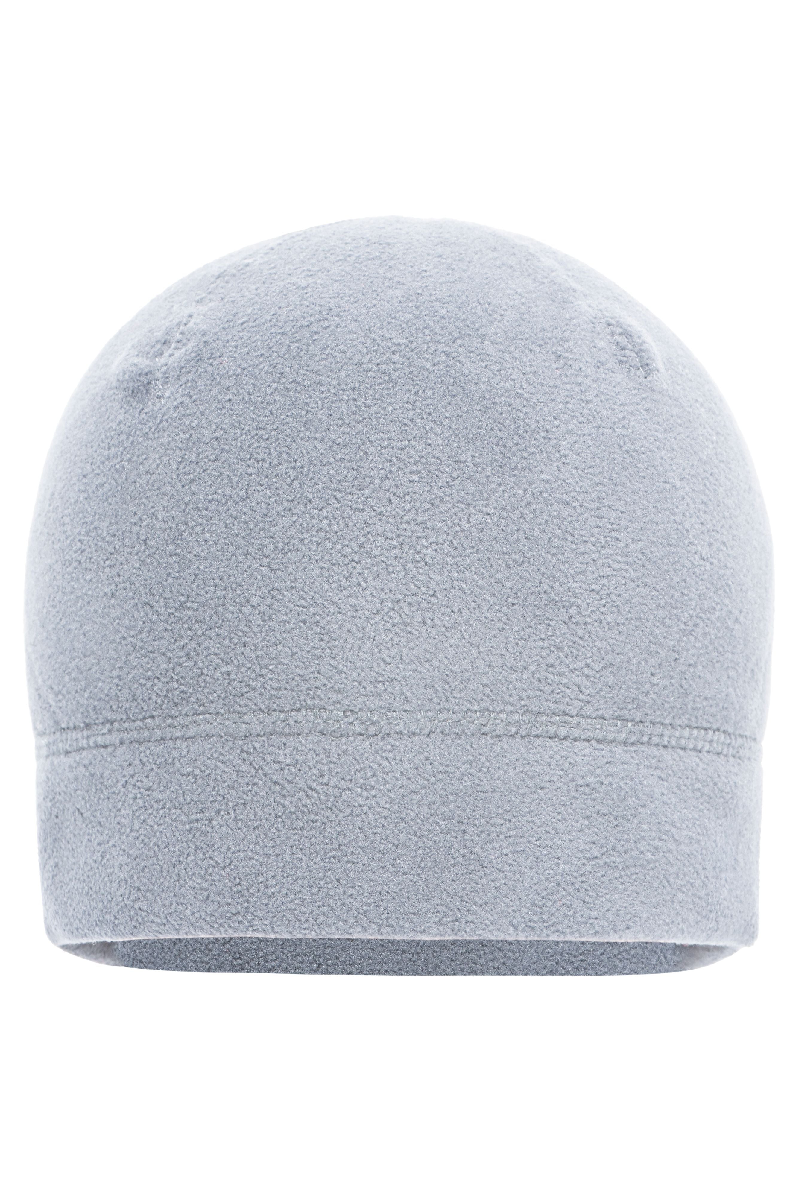James & Nicholson Fleecemütze light-grey