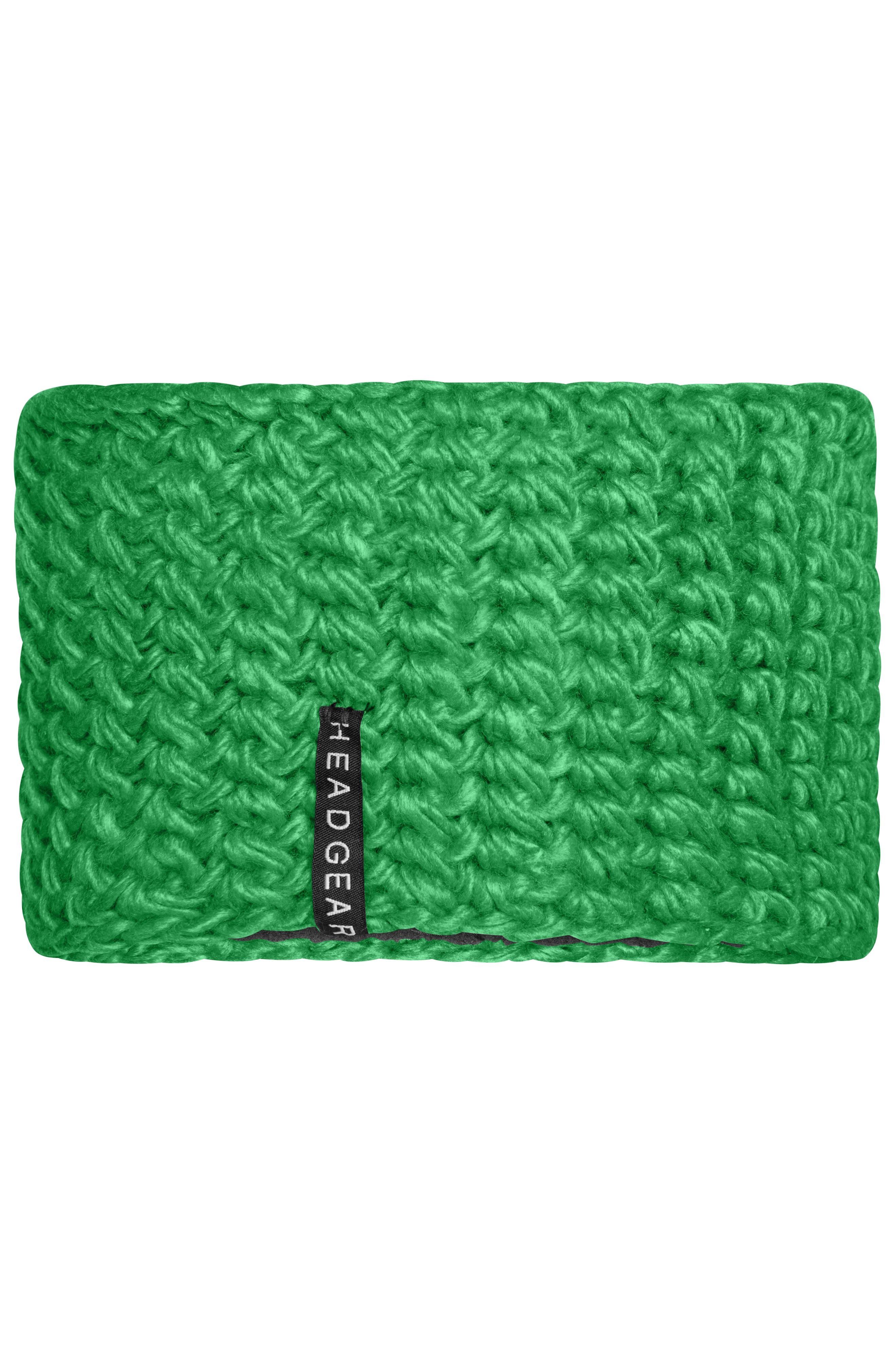 James & Nicholson Extrabreites Stirnband lime-green