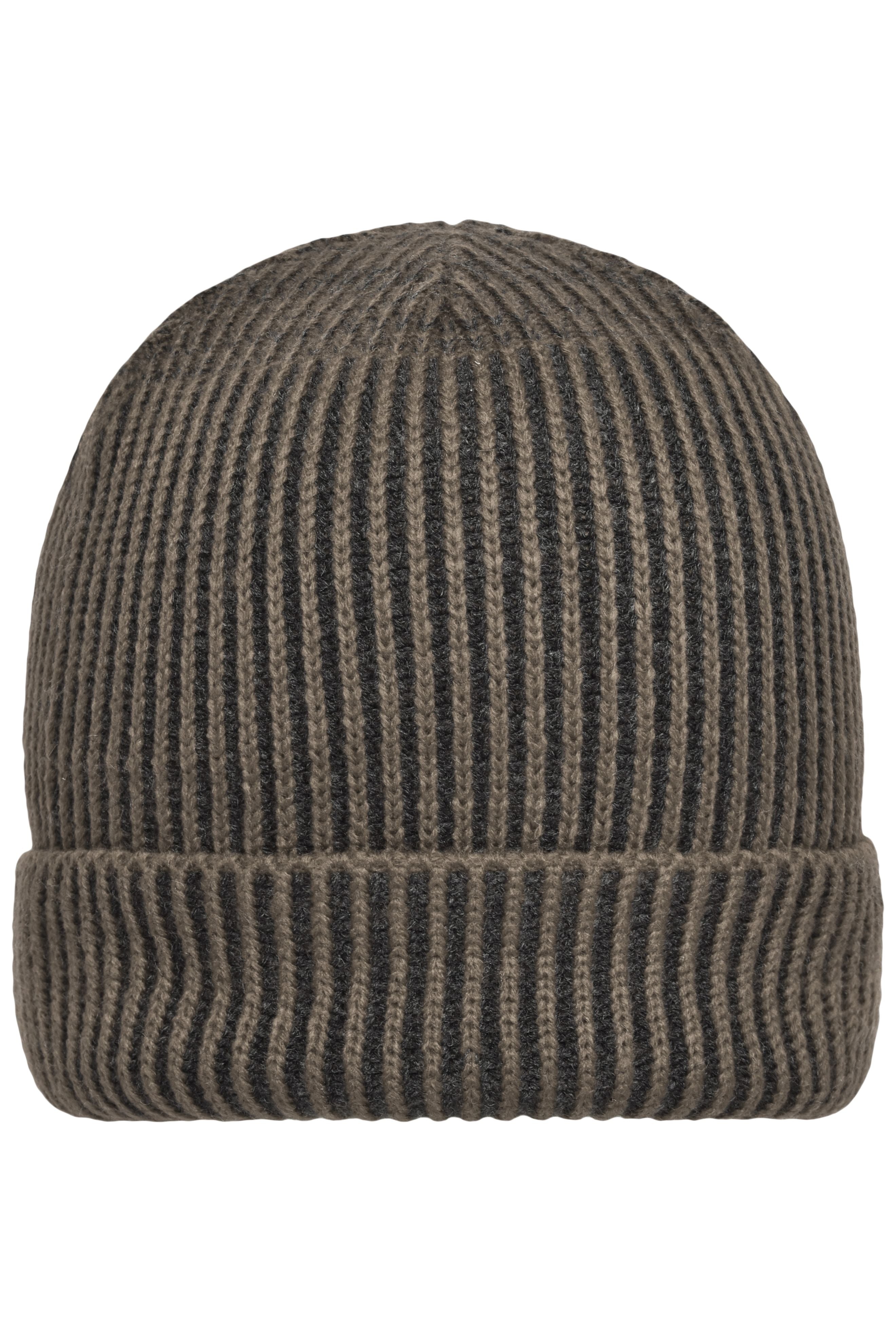 James & Nicholson Beanie dark-olive/anthracite