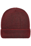 James & Nicholson Beanie dark-red/anthracite