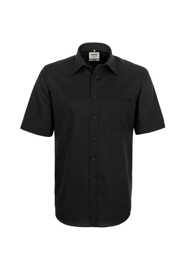 HAKRO 1/2-Arm Hemd Business Comfort schwarz