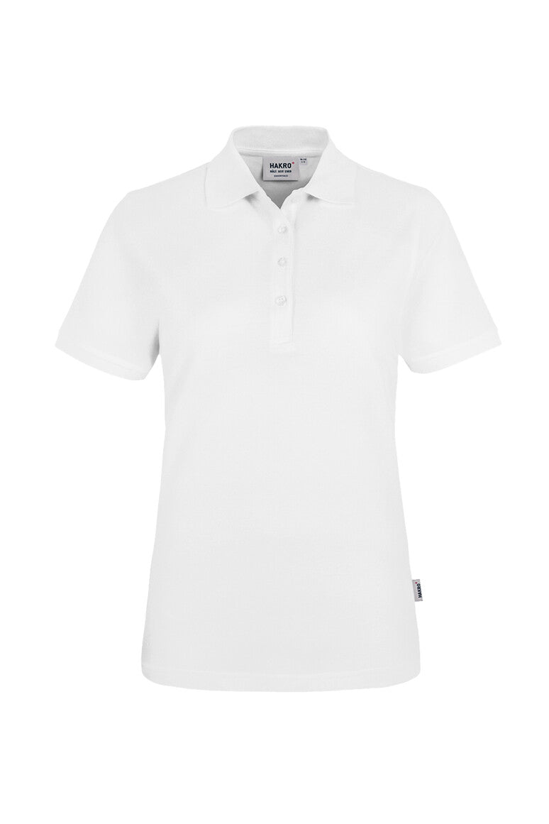 HAKRO Damen Poloshirt Classic weiß
