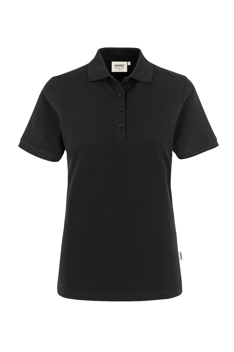 HAKRO Damen Poloshirt Classic schwarz