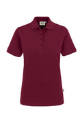 HAKRO Damen Poloshirt Classic weinrot