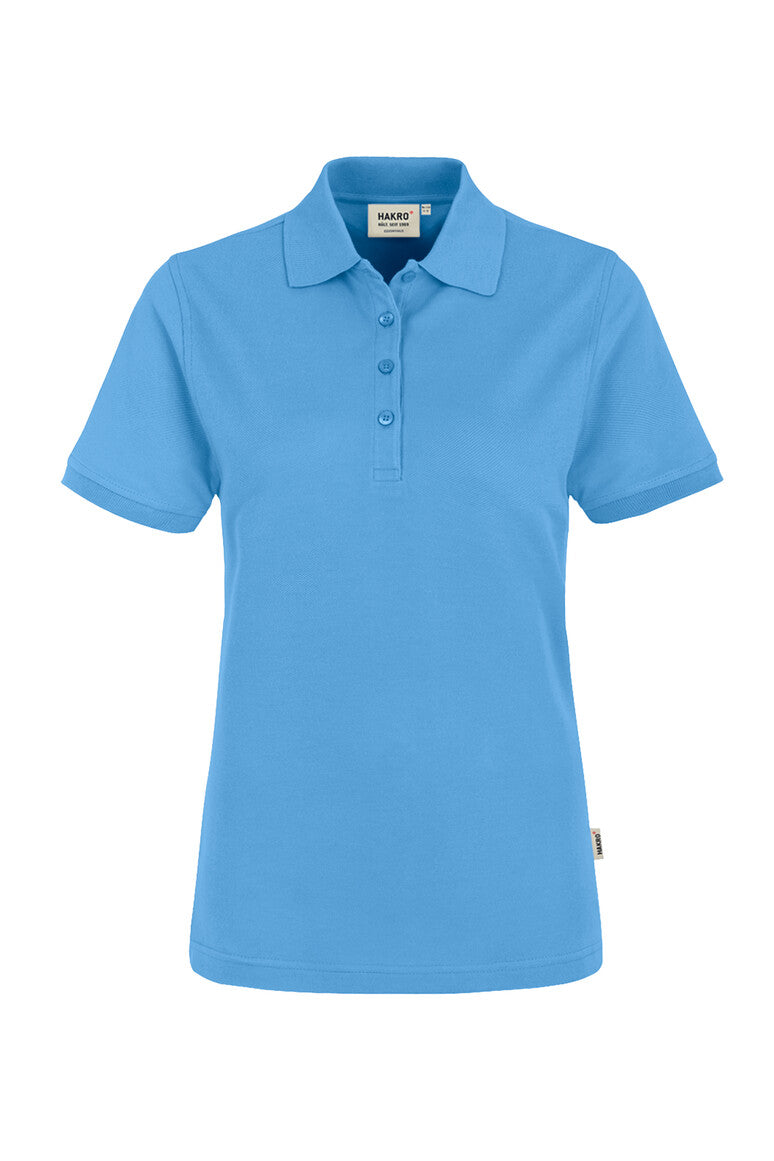 HAKRO Damen Poloshirt Classic malibublau