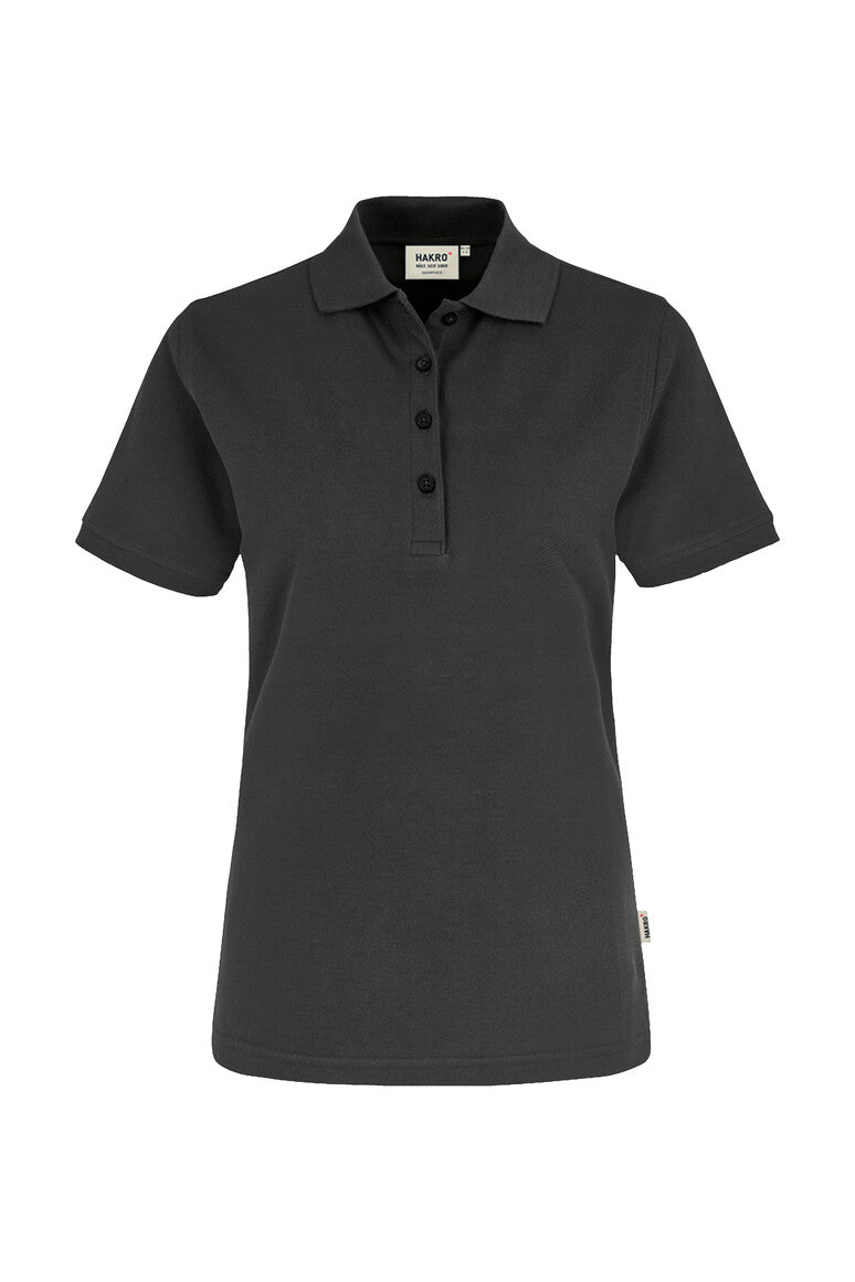 HAKRO Damen Poloshirt Classic karbongrau