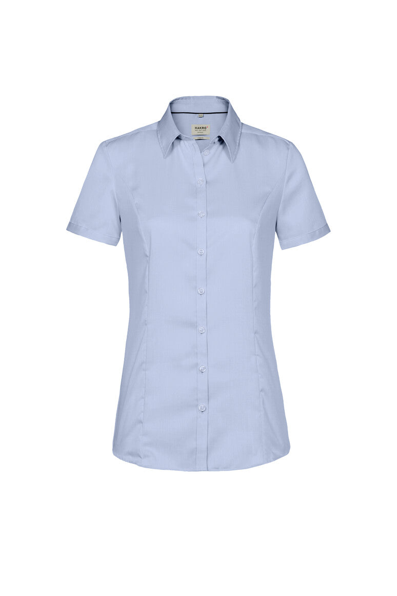 HAKRO 1/2-Arm Bluse Business himmelblau