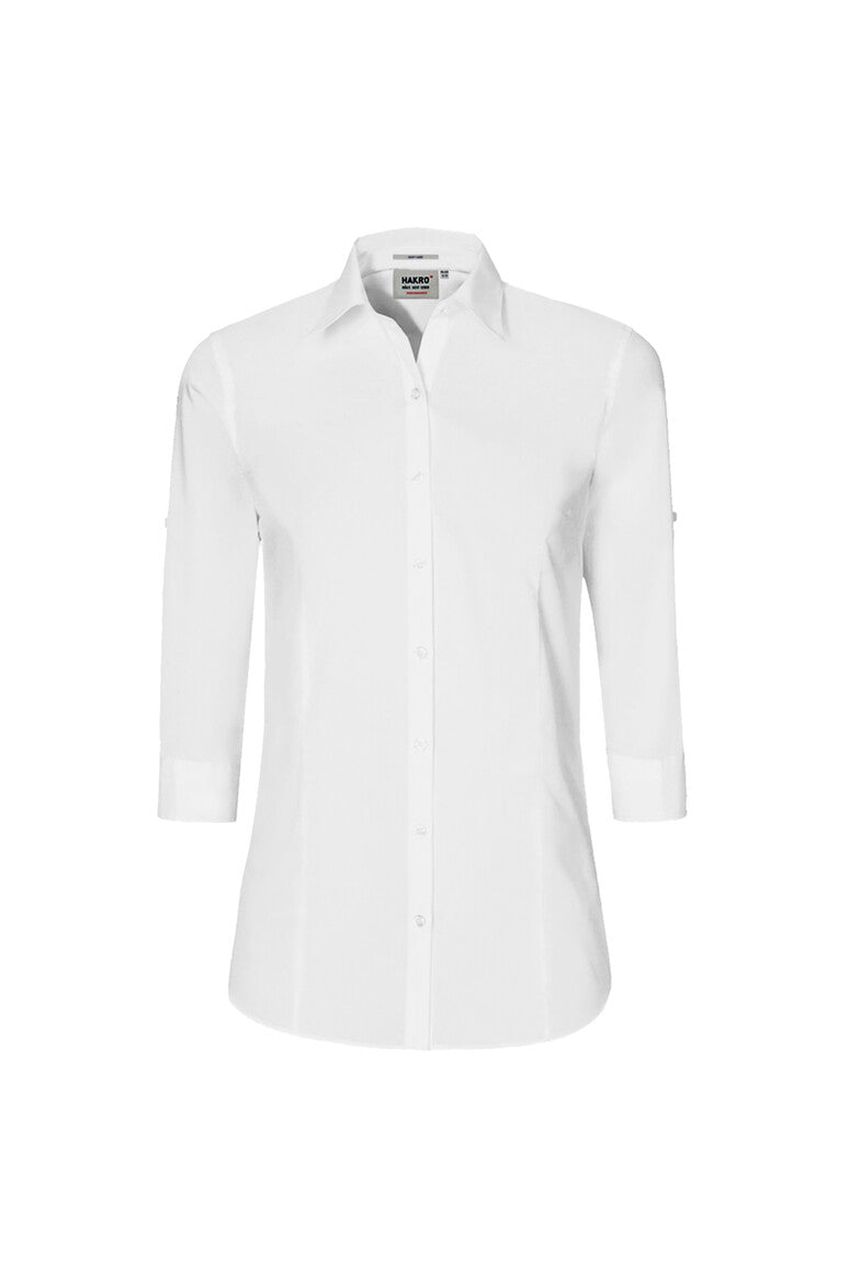 HAKRO 3/4-Arm-Vario Bluse Mikralinar® weiß