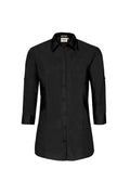 HAKRO 3/4-Arm-Vario Bluse Mikralinar® schwarz