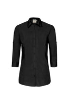 HAKRO 3/4-Arm-Vario Bluse Mikralinar® schwarz