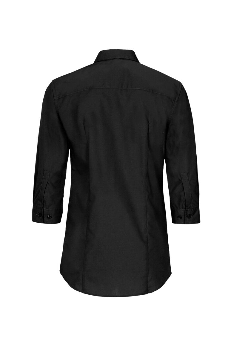 HAKRO 3/4-Arm-Vario Bluse Mikralinar® schwarz