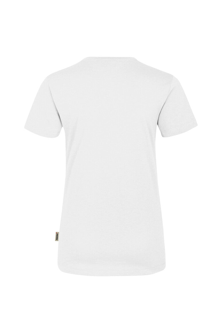 HAKRO Damen V-Shirt Classic weiß
