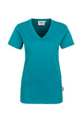 HAKRO Damen V-Shirt Classic smaragd