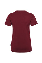 HAKRO Damen V-Shirt Classic weinrot