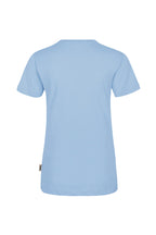 HAKRO Damen V-Shirt Classic eisblau