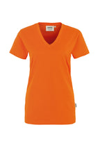HAKRO Damen V-Shirt Classic orange