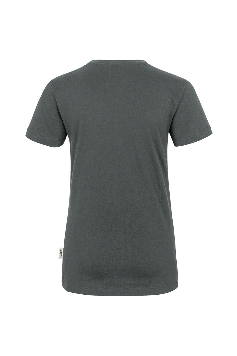 HAKRO Damen V-Shirt Classic anthrazit