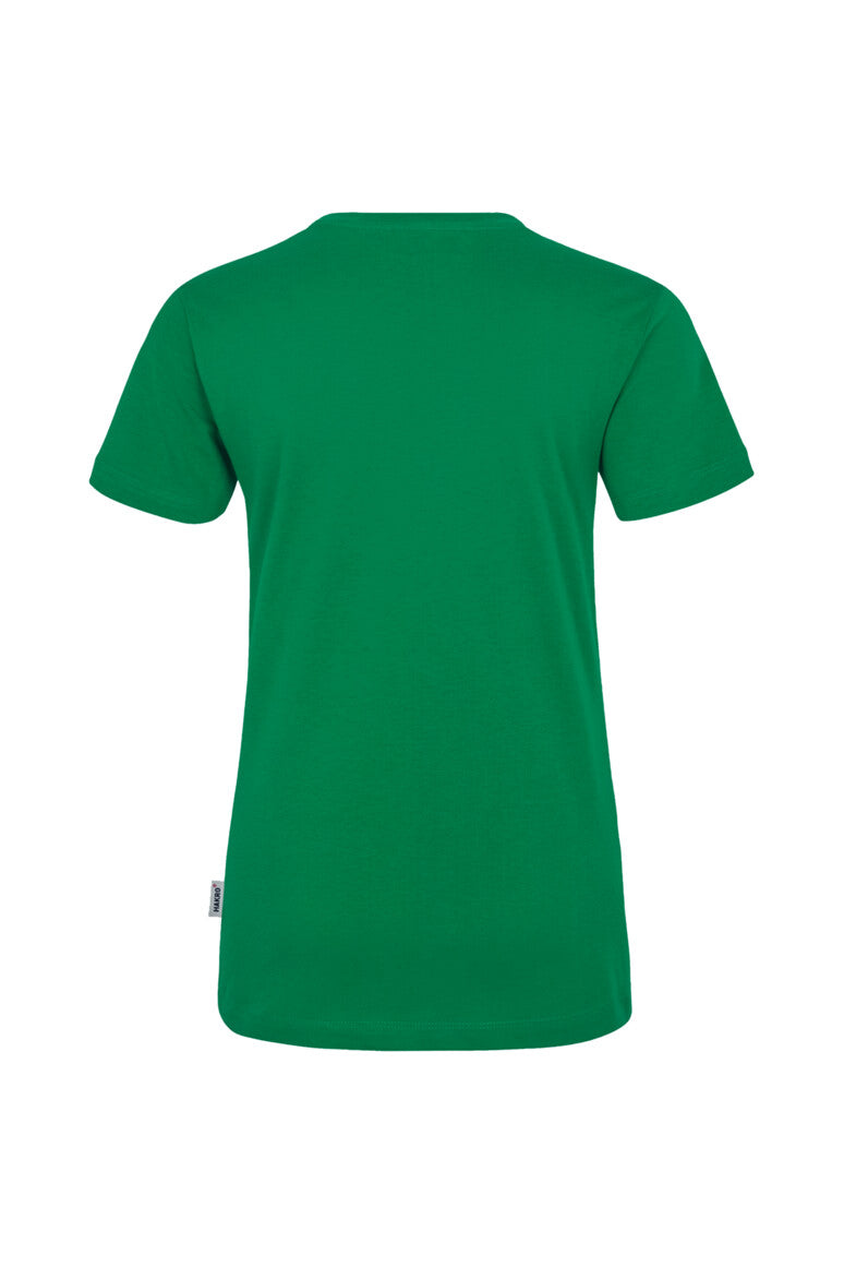 HAKRO Damen V-Shirt Classic kellygrün
