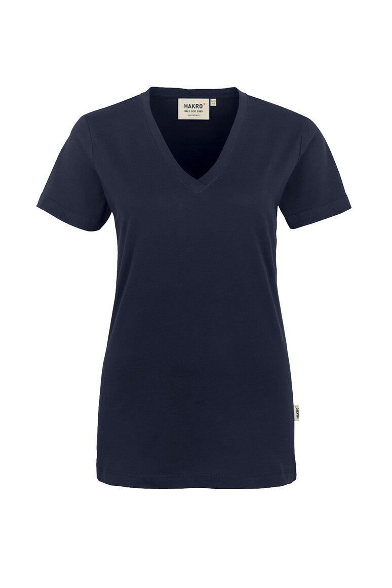 HAKRO Damen V-Shirt Classic tinte