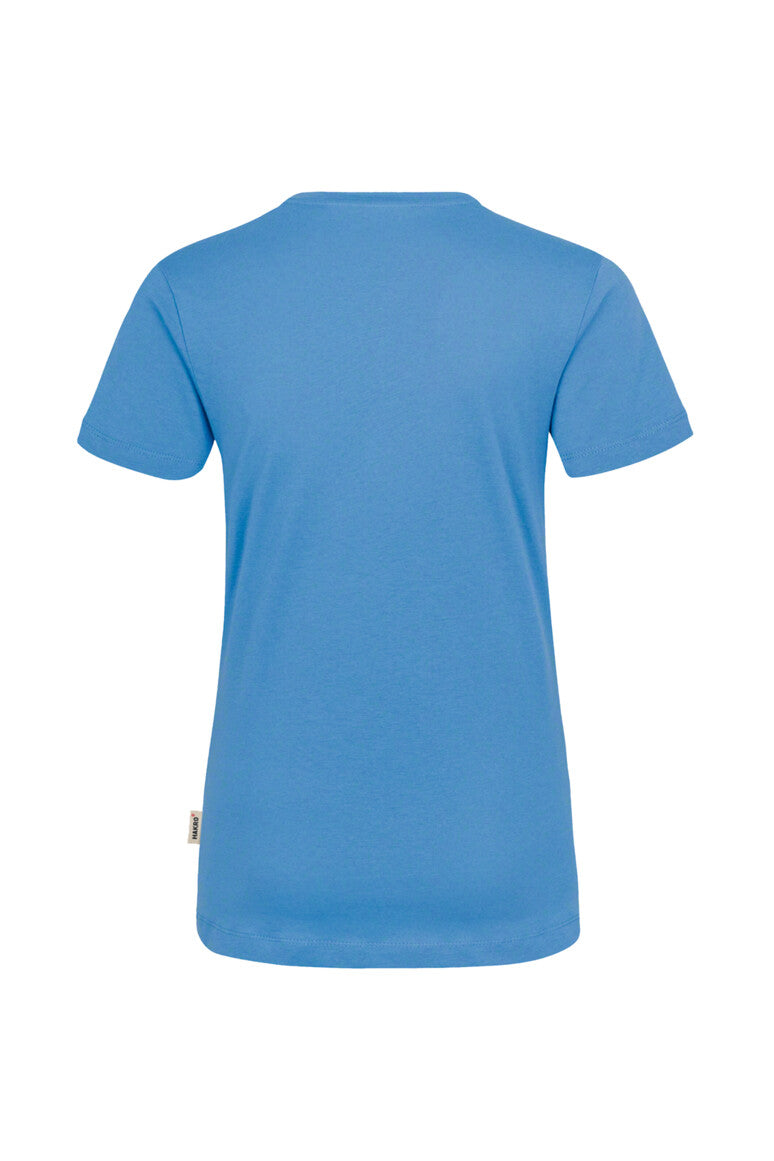 HAKRO Damen V-Shirt Classic malibublau