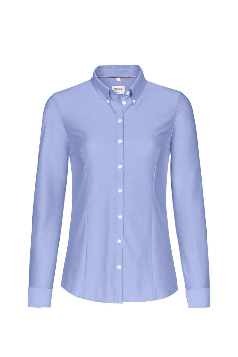 HAKRO Bluse Natural Stretch ozeanblau