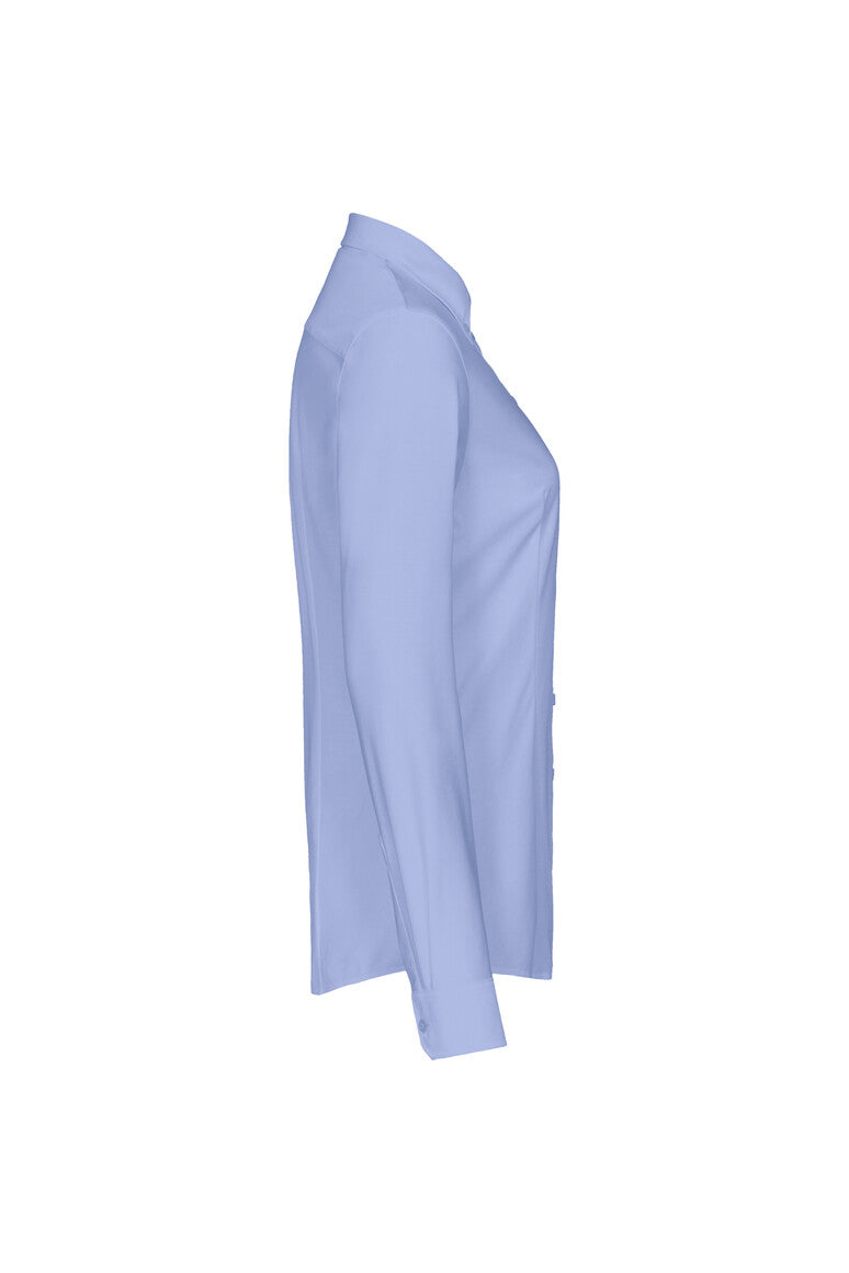 HAKRO Bluse Natural Stretch ozeanblau