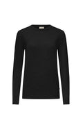 HAKRO Damen Pullover Premium-Baumwolle schwarz