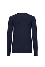 HAKRO Damen Pullover Premium-Baumwolle tinte