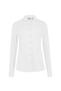 HAKRO COTTON TEC® Bluse weiß
