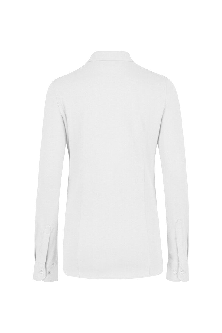 HAKRO COTTON TEC® Bluse weiß