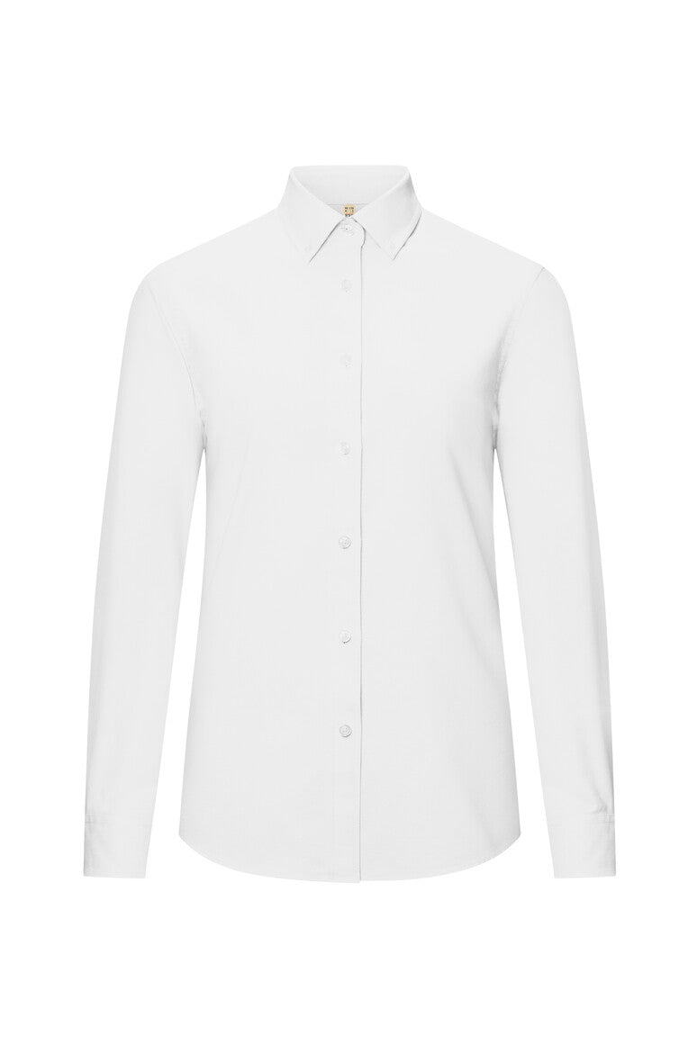 HAKRO Oxford Bluse weiß