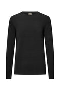 HAKRO Pullover Premium-Baumwolle schwarz