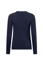 HAKRO Damen Pullover Merino-Wolle tinte