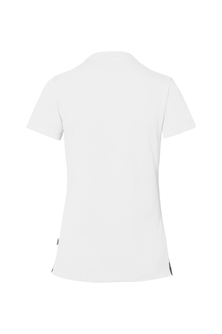 HAKRO Cotton Tec® Damen V-Shirt weiß