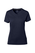 HAKRO Cotton Tec® Damen V-Shirt tinte