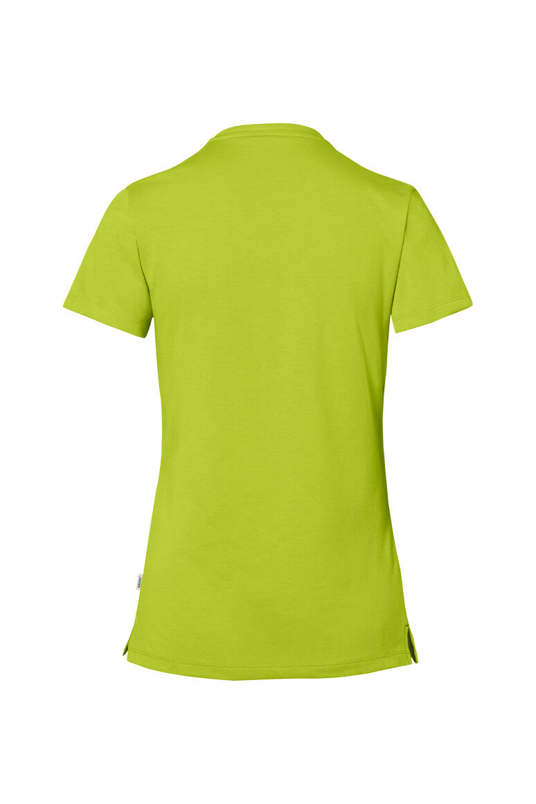 HAKRO Cotton Tec® Damen V-Shirt kiwi