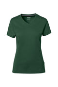 HAKRO Cotton Tec® Damen V-Shirt tanne