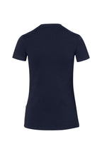 HAKRO Damen V-Shirt Stretch tinte