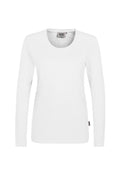 HAKRO Damen Longsleeve Classic weiß